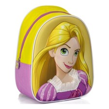 Disney - Princess - Zaino 3D per bambini - Raperonzolo - dimensioni 27 x 23 x 10 cm