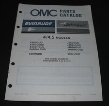 Parts Catalog OMC Evinrude