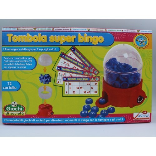 Tombola super bingo - bingo, nuova