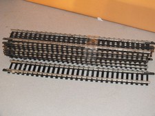 Rivarossi lotto binario dritto 8x RD20 più1 4470 lunghezza cm20 piccoli difetti