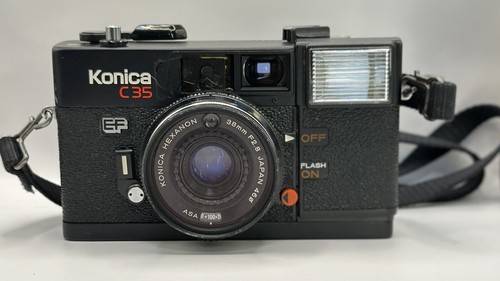 Konica c35 35mm fotocamera - konica,