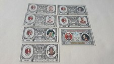 7 FIGURINE CALCIO MILAN