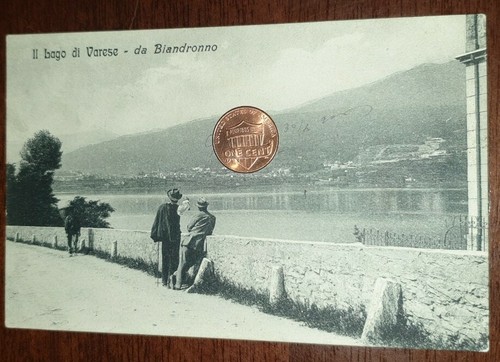 Cartolina epoca paesag itali - cartolina,
