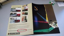 Opuscolo Brochure Pubblicità SPONDA IDRAULICA PIMESPO BNA, OTTIMO! Anni '80?