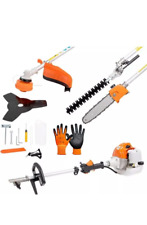 Decespugliatore a scoppio 4 in 1 tagliasiepi troncarami e motosega 52cc 2 tempi