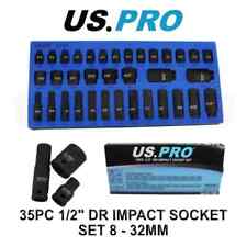 US PRO Tools 35 pz 1/2" Dr 6