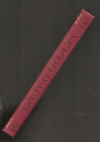 Archaeologia volume 101 1967 - archaeologia,