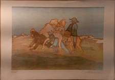 Mino Maccari, Litografia Su