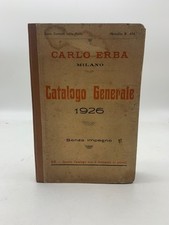 Carlo Erba, Milano. Catalogo