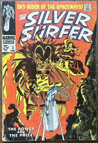 Silver surfer comic 3 - silver,