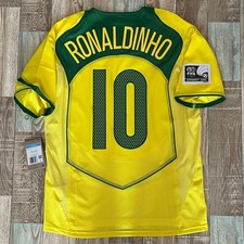 BNWT BRAZIL RONALDINHO #10
