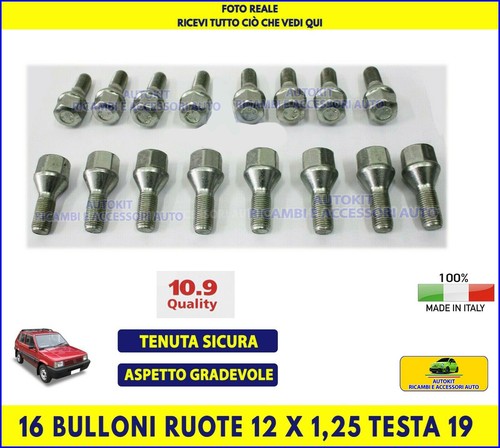 Bulloni per ruote auto - 16,