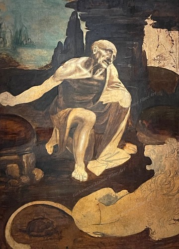 San girolamo leonardo - di,