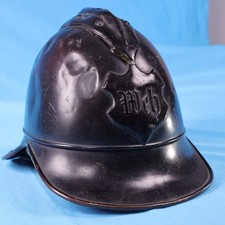 Vecchio Elmetto Vigili del Fuoco? Guai non magnetici laccati neri