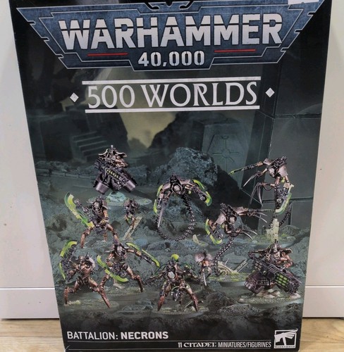 500 worlds battalion necrons - worlds,