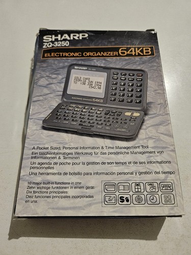 Sharp zq3250 electronic - zq3250,