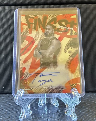 2025 topps finest - 2025, wwe