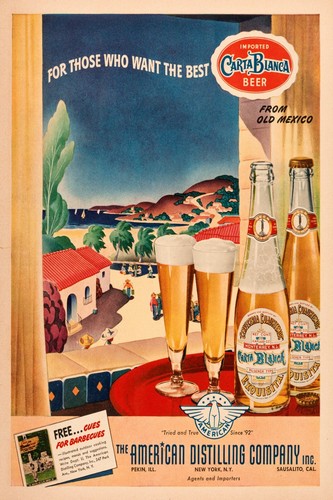 Carta blanca pubblicità birra - blanca,