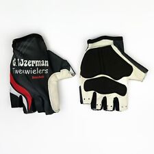 Guanti Ciclismo Nero bianco Palestra e MTB Spinning Professionali, Anti-Calli