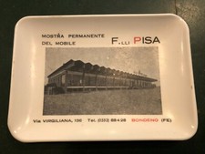 MOBILI F.LLI PISA-BONDENO FERRARA-POSACENERE RENDIRESTO PUBBLICITARIO VINTAGE