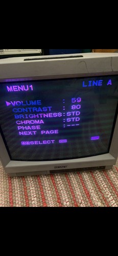 Sony trinitron pvm 20n u - trinitron,