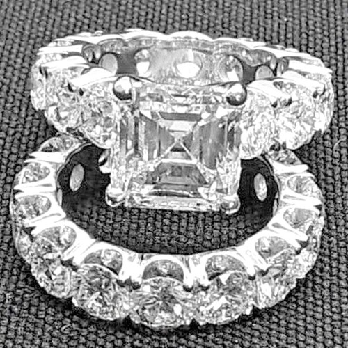 3ct diamanti finti 14k - 3ct,