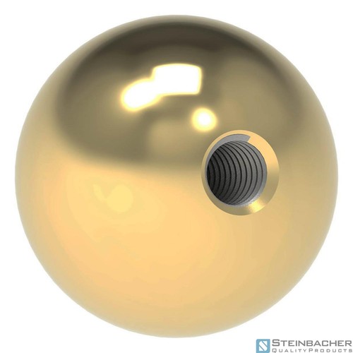 Sfera ottone 25mm con - sfera,