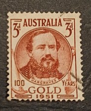 Francobolli Australia Oro