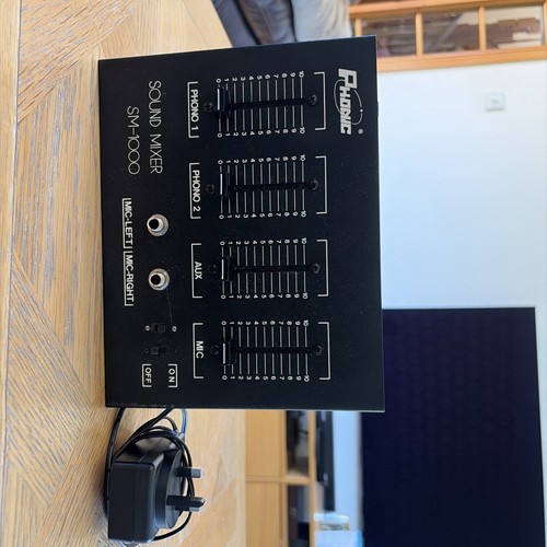 Mixer audio phonic 1000 - mixer,