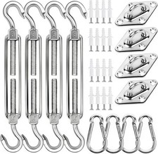 Kit Herrajes Vela Sombra 6"