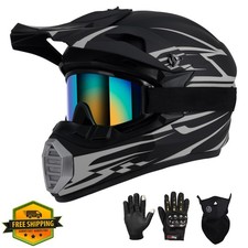 Casco motocross giovanile dot - motocross,