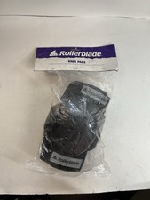 Rollerblade Skate Smart Black Knee Pads Size Medium 1992 Vintage New