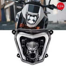  Faro proiettore led abbagliante/anabbagliante DRL per KTM duke 690 2012-19 plug and play