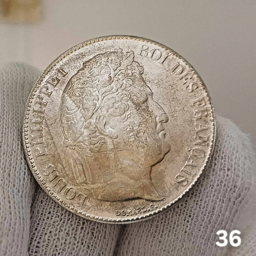 Luigi filippo 5 franchi - luigi,