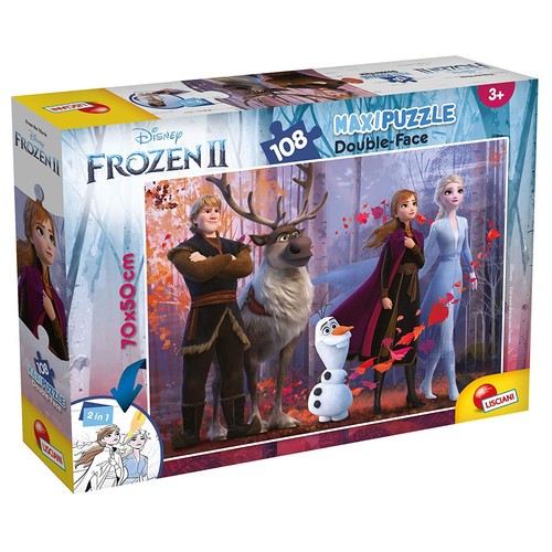 Puzzle maxi double face disney - puzzle,