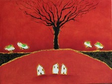 "La luce del mattino" tecnica