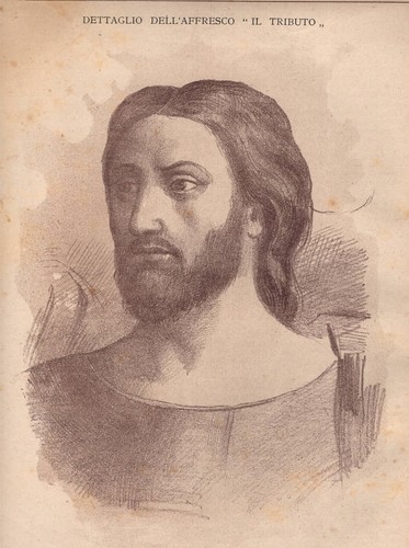 Stampa antica gesu cristo - stampa,