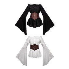 Nuova camicia medievale punk