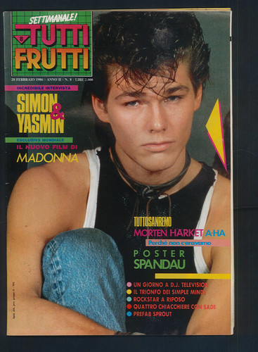 Tutti frutti del 1986 a - n.8, a-ha