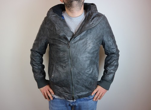 Giacca ecopelle uomo - ecopelle, xl