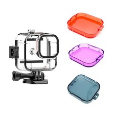 Protezione alloggiamento impermeabile, coperchio alloggiamento, guscio, 3 filtri lenti colorate f3072