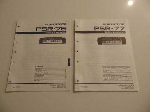 Yamaha portatone psr - yamaha, psr-77
