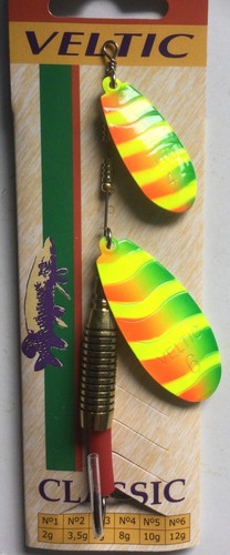 Pesca tandem spinner tigre - in,