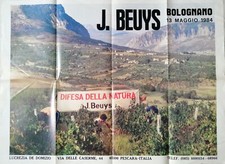 JOSEPH BEUYS - Poster "Difesa della natura" - Lucrezia De Domizio 1984