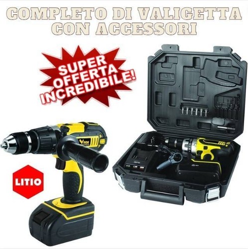 Trapano vigor batteria - trapano,