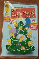 I Simpson - SIMPSONS COMICS N. 34 Con 3 Cartoline Allegate Bongo Comics del 2001