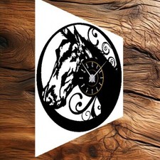 Orologio in vinile da parete