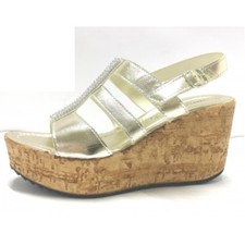 Sandalo Donna Zeppa 90 Vera