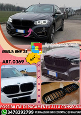 🔥ART.0369  GRIGLIA BMW X5 F15 X6 F16 2013-2018 LOOK PERFORMANCE SATINATA🔥