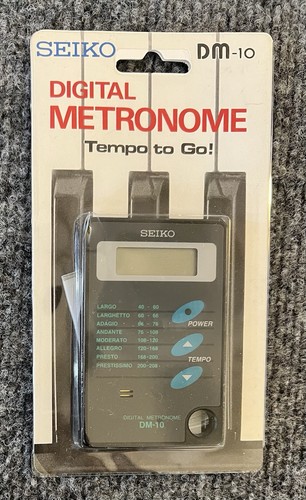 Seiko digital metronome - dm-10,